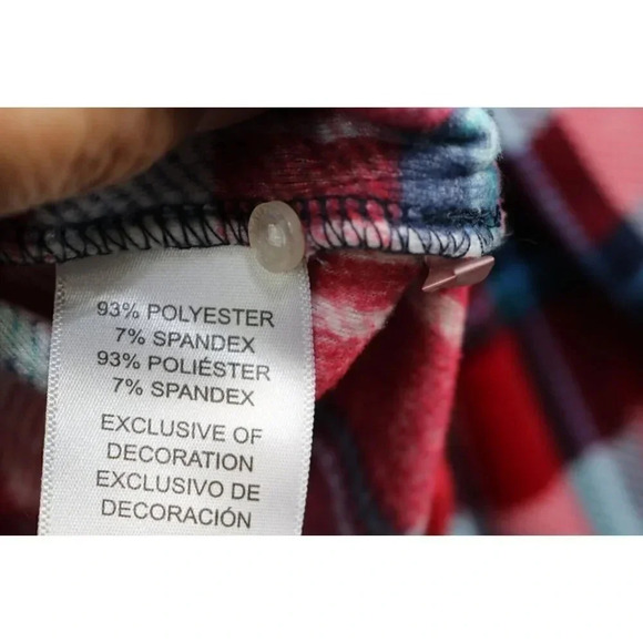 Nautica Women's Soft Flannel/Velour Pajama Set-Size Small - Picture 13 of 13